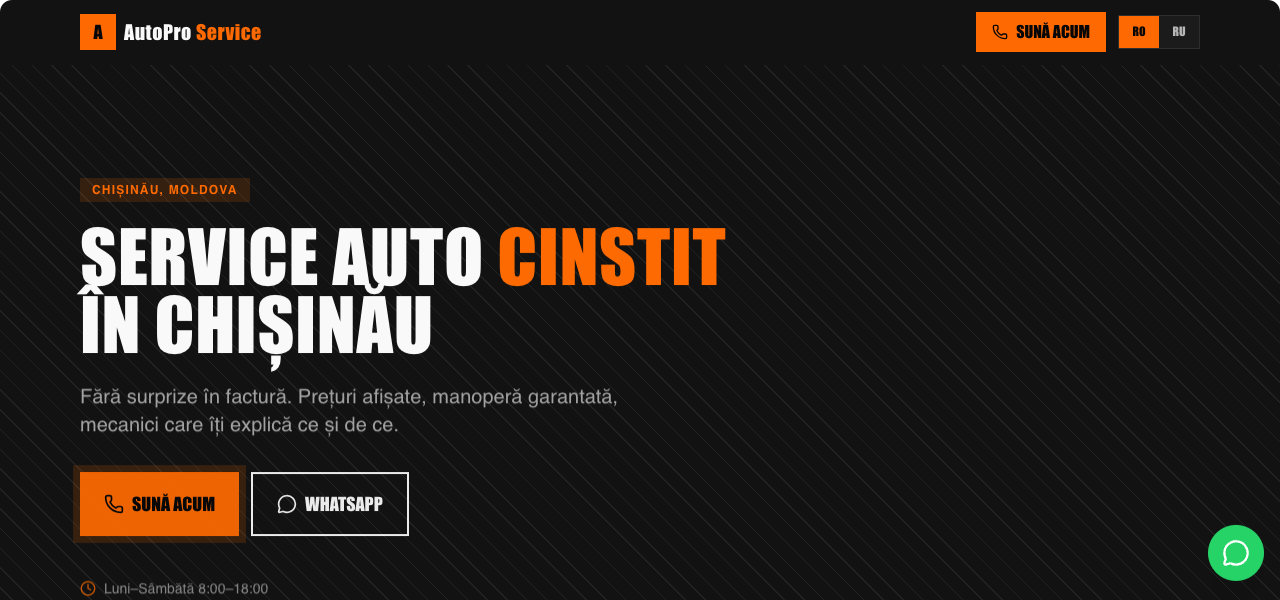 AutoPro Service 🔧 website preview